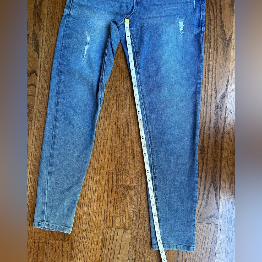 DEMOCRACY JEANS AB
TECHNOLOGY WOMEN'S SKINNY DISTRESSED DENIM PANTS SIZE 6 - Picture 9 of 10